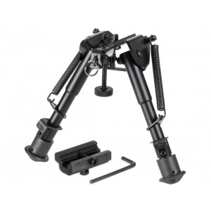 Сошки ShotTime на антабочный винт без качалки 5 позиций H=14-20,5см, арт.: BPST-1A2-BRM